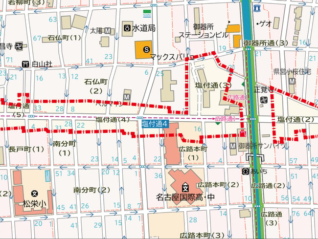 塩付通