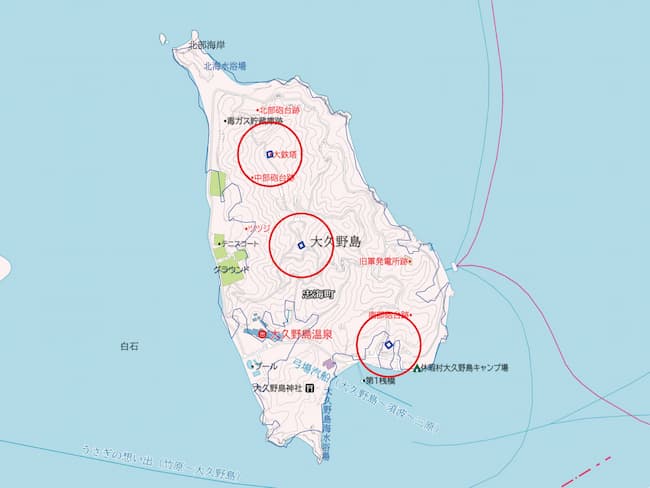 大久野島_筆図