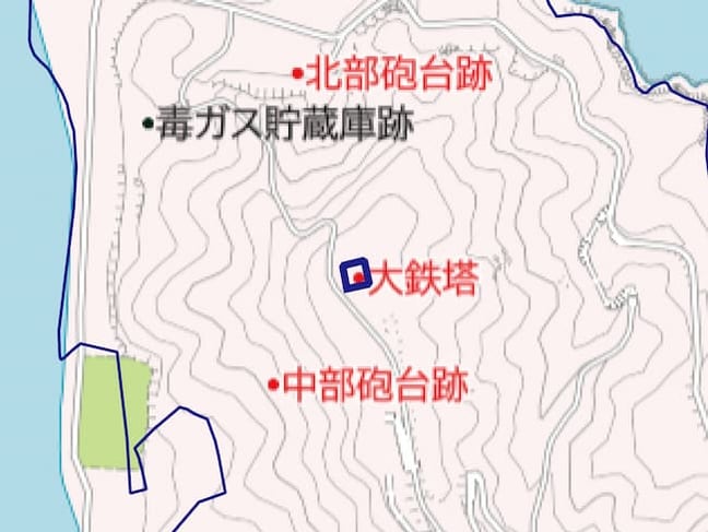 大鉄塔の筆