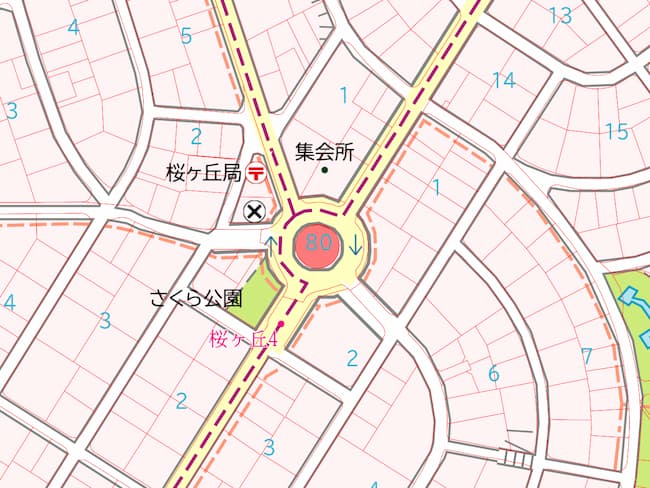 桜ヶ丘ロータリー