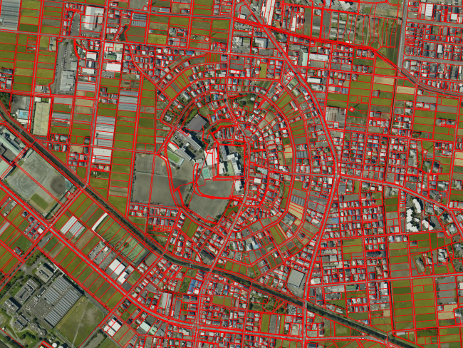 田中城跡_空中写真