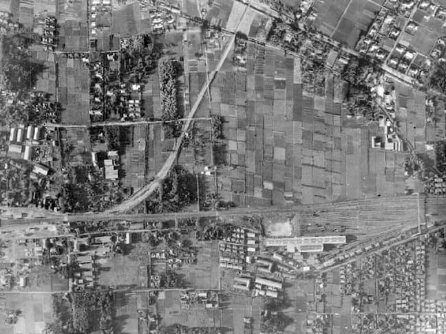 1945~1950年(空中写真_武蔵境駅)