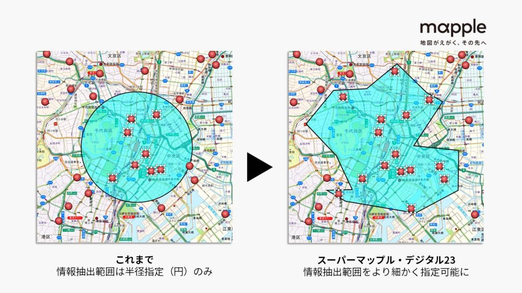 データ✕地図でビジネスの基盤をサポートする地図ソフトの最新版