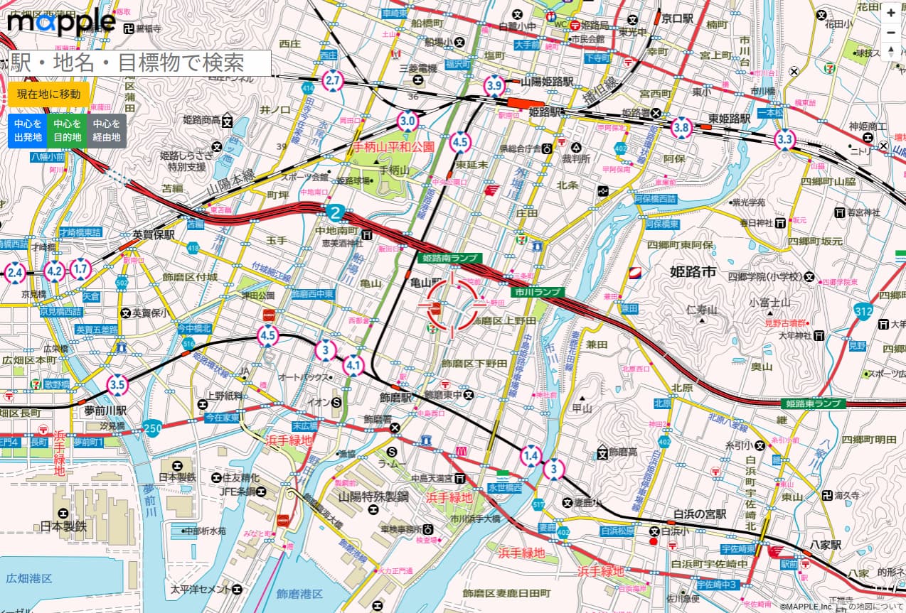 山陽電気鉄道株式会社の“高さ制限情報”をデジタルマップに追加のサムネイル