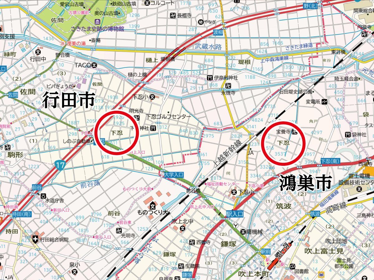 「重複町名」と「同一町名」とは？同じ町名が誕生した背景と様々な経緯 【後編：同一町名】のサムネイル