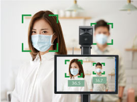 マップル、感染症クラスター対策製品を拡充｜さまざまな場所での設置ニーズに対応した検温カメラと検知内容の管理アプリケーションを提供のサムネイル