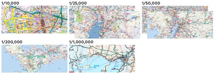 デジタル地図データ 株式会社マップル