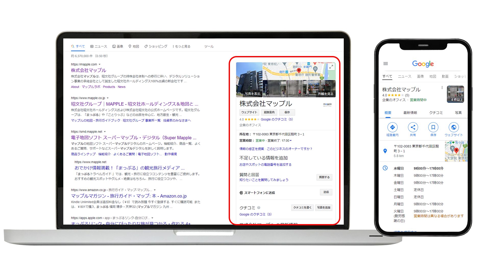 Googleビジネスプロフィール連携（ACCESS MAPPLE Suiteオプション